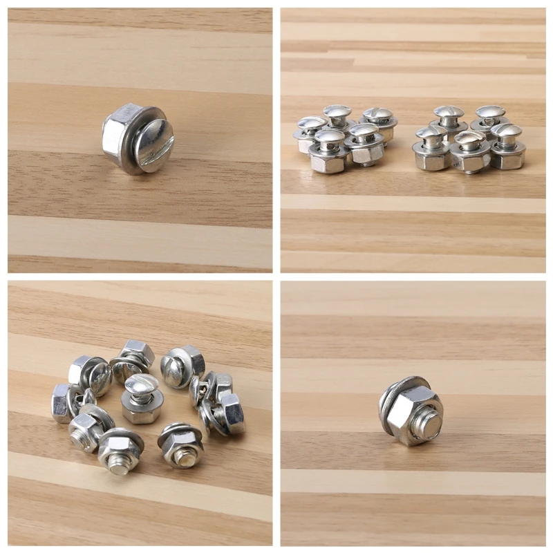

10pcs Brake Cable Adjuster Clamp Lock Screw Bolt Bicycle Moped MTB Mountain Bike