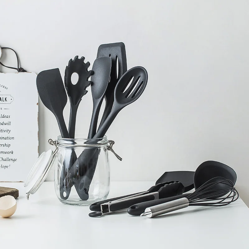 ERMAKOVA 10 шт. силиконовый кухонный набор инструментов для приготовления пищи