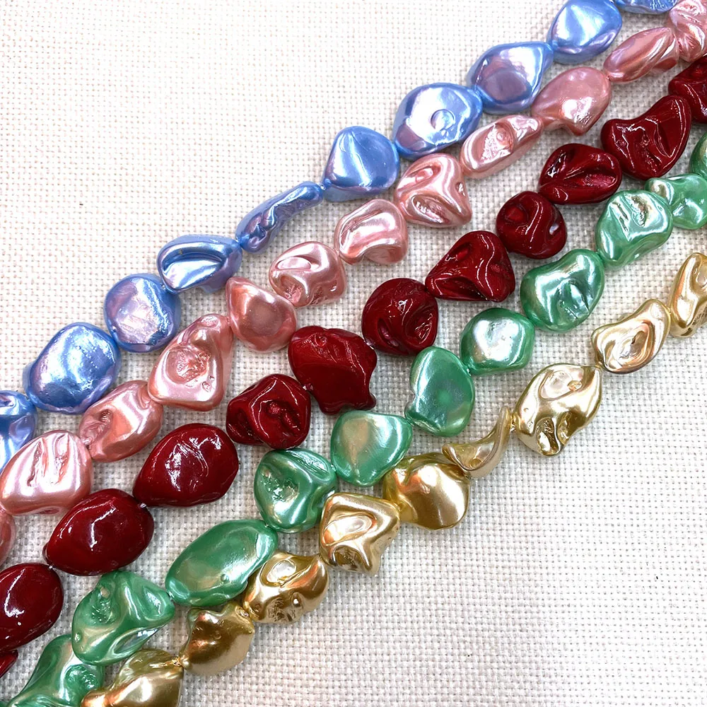 

Natural Shell Color Electroplating Shell Irregular Shape Can Be Used To Make Exquisite Jewelry Crafts Decoration Wholesale