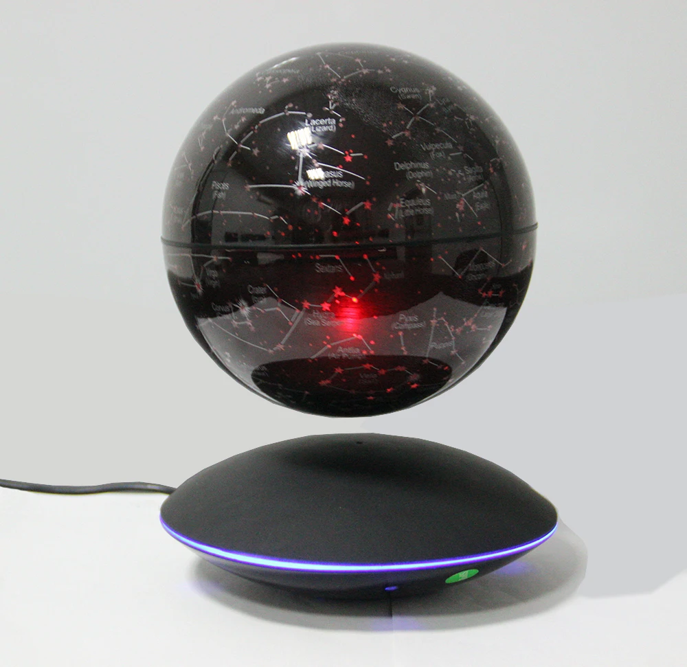 Украшения дома магнитной левитации 4/ 6 дюймов звезды поворачивается плавающий