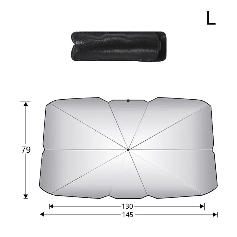 

Car Sun Shade Protector Auto Front Window Sunshade Sun Protection Heat Insulation Windshield Cover Protective Accessories