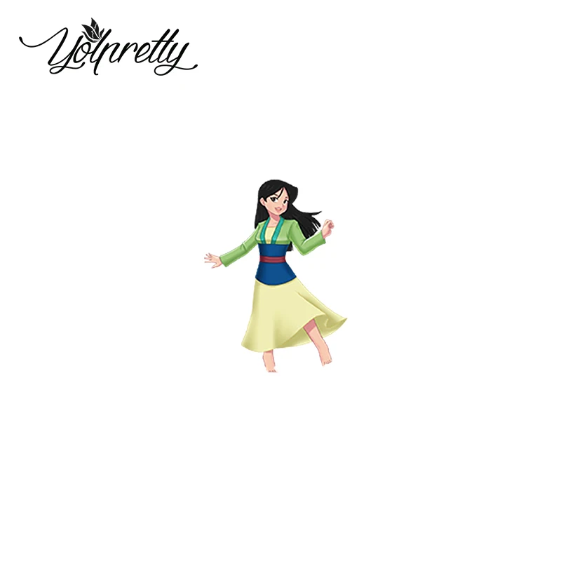 Disney Mulan мультфильм акриловая брошь ювелирные изделия эпоксидная смола акриловый