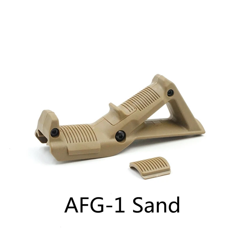 AEG Airsoft Air Guns Toy Tactical DIY Parts Nylon Front Grips RVG PTK TD AFG Paintball Accessories - Цвет: AFG-1 Sand