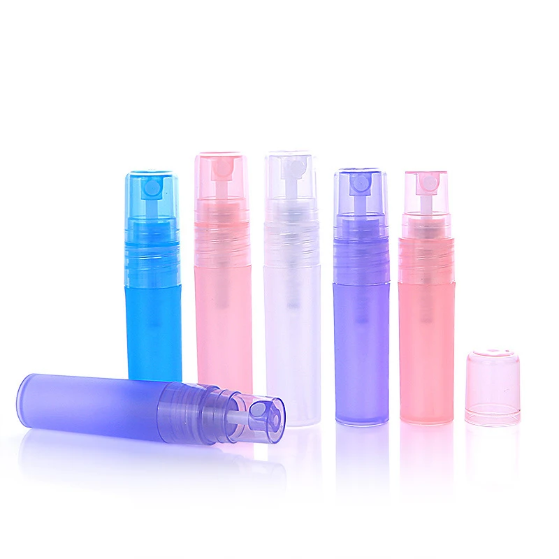 

1PC 4 Color Mini Perfume Atomizer Portable Cosmetic Liquid Container PP Spray Alcohol Empty Bottle Refillable Travel 3/5/10ML