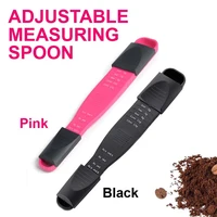 plastic adjustable meauring spoon1pc milk powder dry milk spice powder spoon different measuring gears home kitchen use
