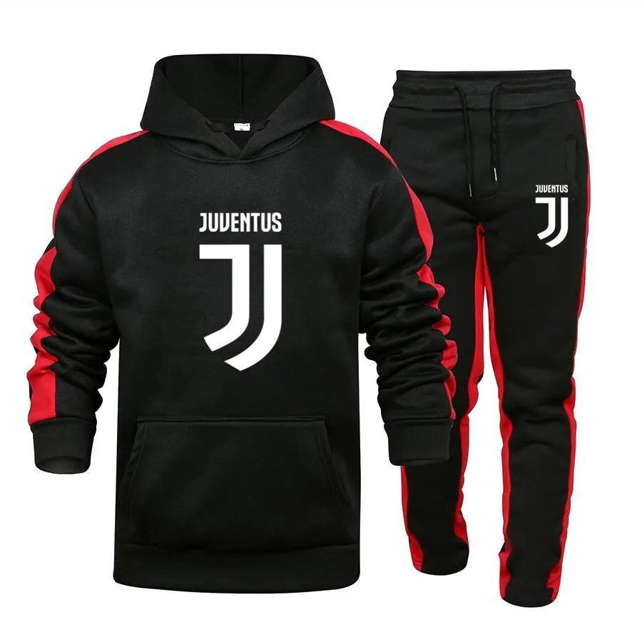 

2021 fashion winter men's Hoodie set Hoodie + pants fashion casual hip hop Pullover set s-3xl