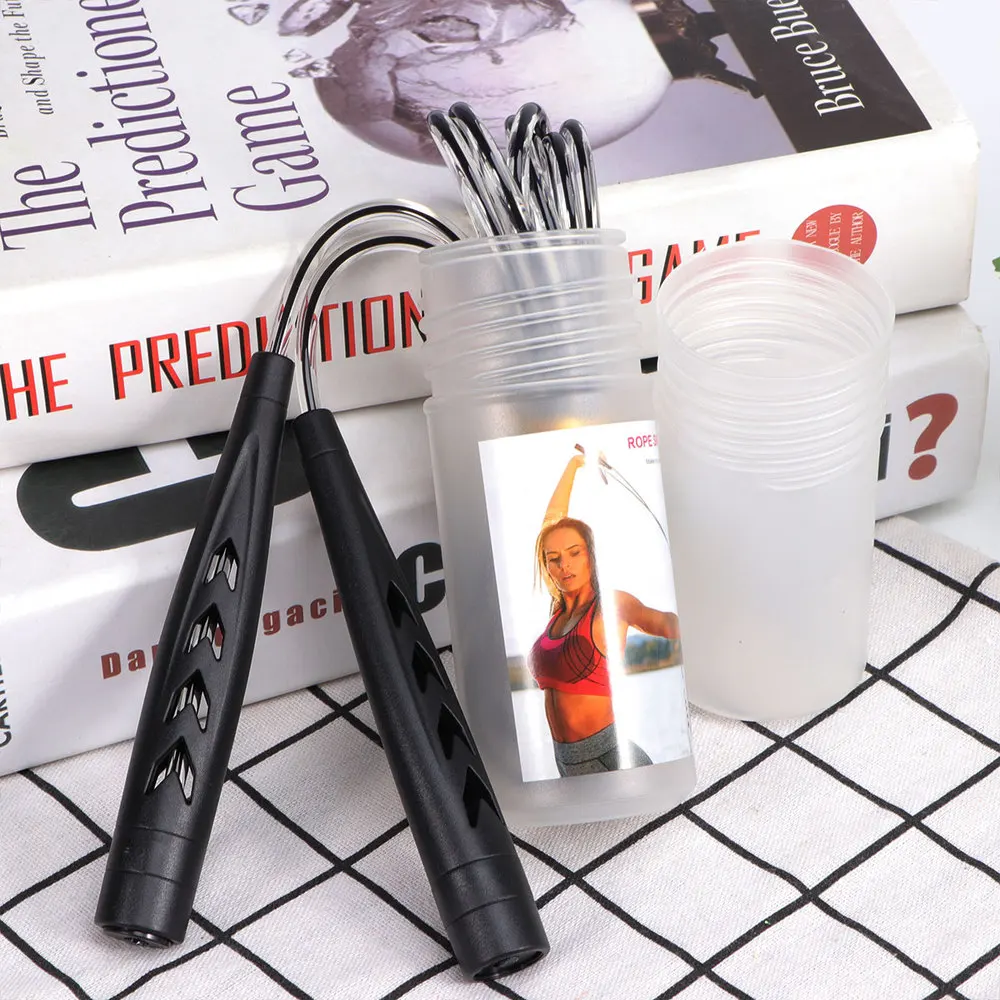 

1PC Fitness Skipping Rope Portable Sports Jump Rope Adjustable Training Skipping Rope Special Physical Education Examination Acc