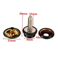 marine snap fastener self tapping snap button screw studs kit for boat cover home improvement