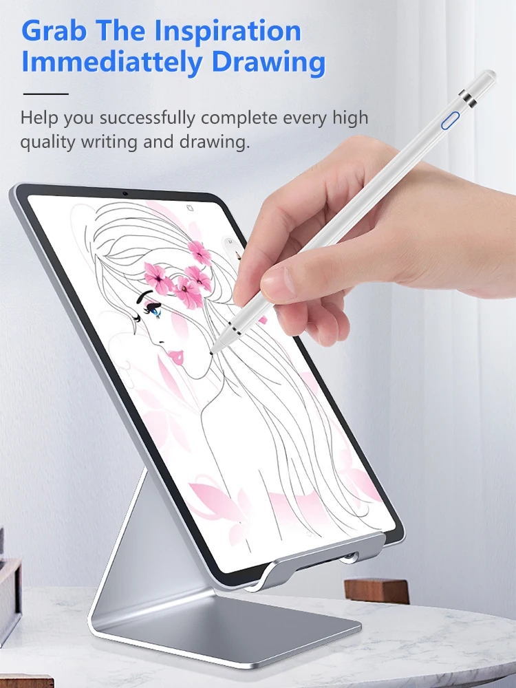 

Touch Pen Stylus for Mobile Phones Active Stylus Pen for Xiaomi iPad Huawei Samsung Lenovo Tablets Drawing Pen