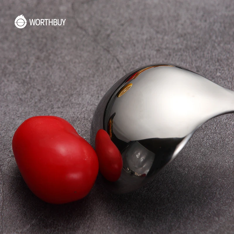 WORTHBUY 304 ложка для супа из нержавеющей стали с длинной ручкой сервировочная