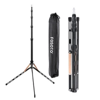 fosoto ft 190b gold led light tripod stand bag 2 22m softbox for photo studio photographic lighting flash umbrellas reflector
