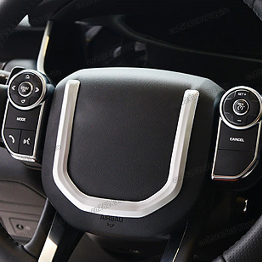 Хромированные накладки на руль автомобиля из углеродного волокна abs для range rover