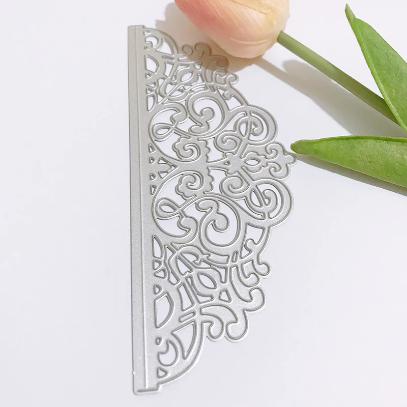 

Lace Border Metal Cutting Dies Scrapbooking Craft Die cut New 2019 For DIY CStamps and dies Paper Card Making