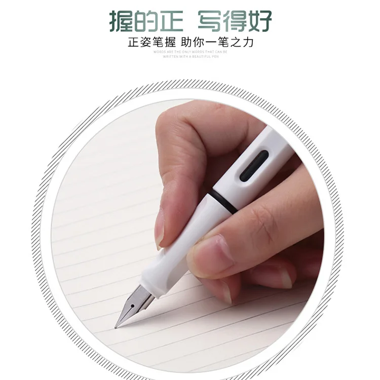 Ручка перьевая иридиевая с прямым кончиком и чернилами двойного назначения |