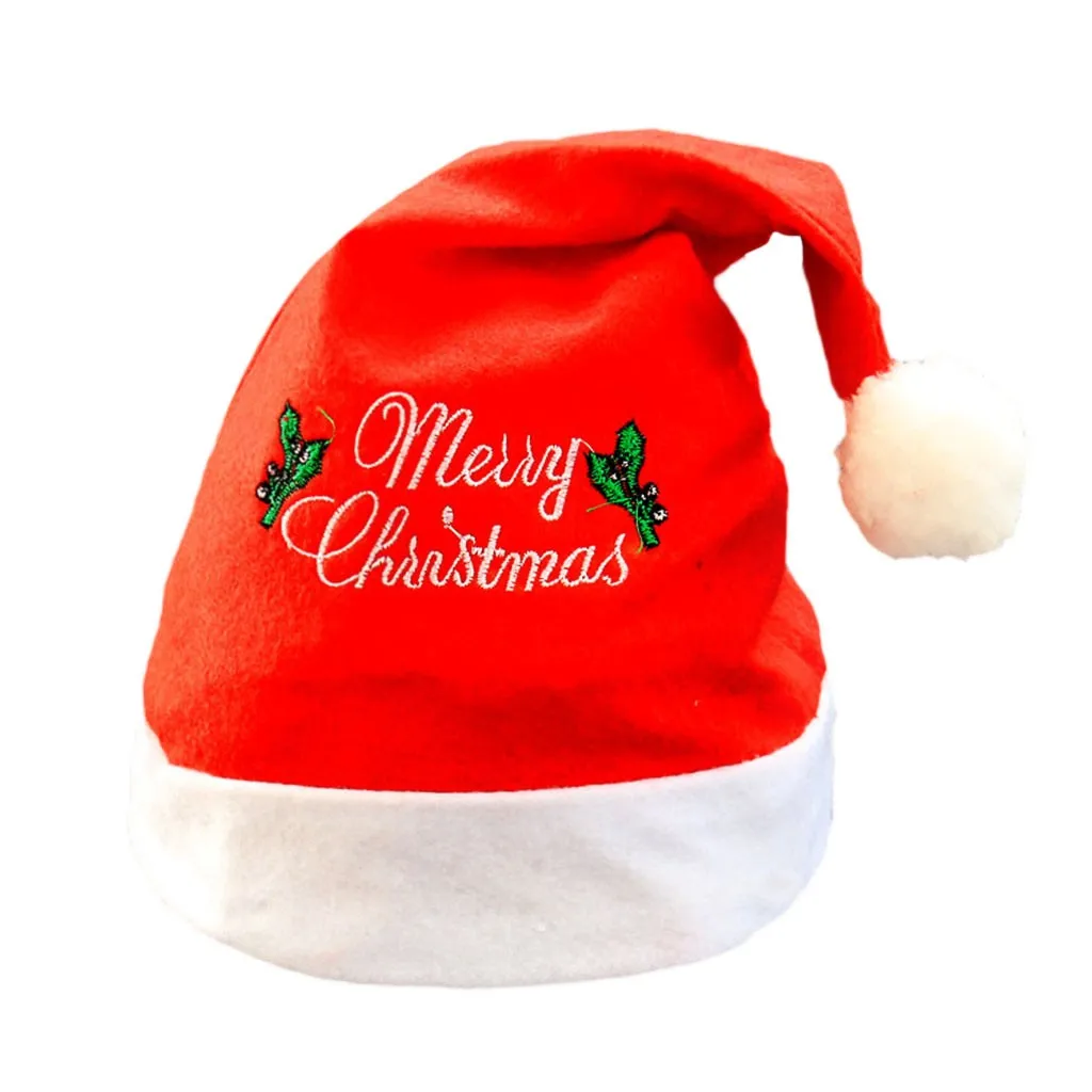 

Christmas Ornaments Warm Gifts New Christmas Hats Adult Children Christmas Hats Santa Hats Party Cap Xmas Party Props