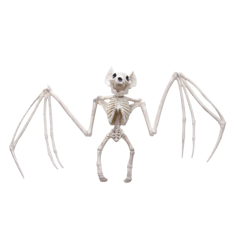 Хэллоуин ужасы летучие мыши скелет телефон реалистичный фестиваль декор для