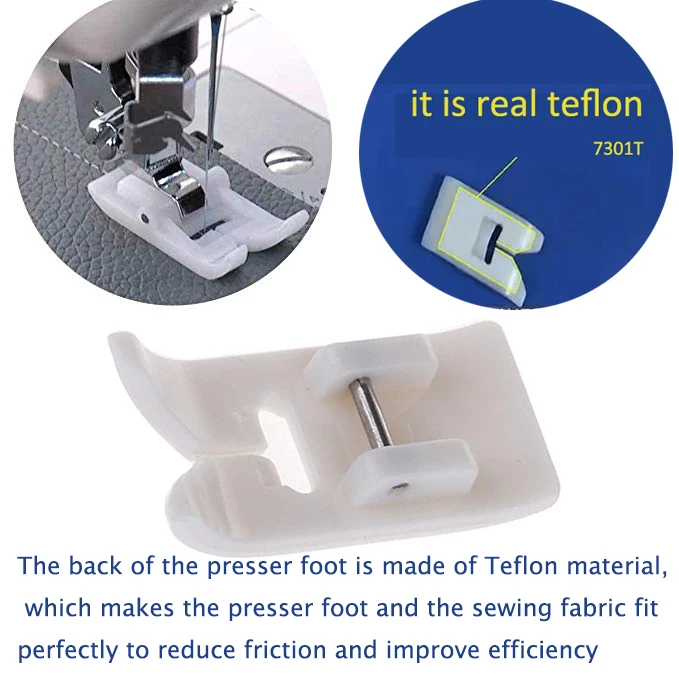 Братец Бытовая прижимная лапка для шитья Нескользящая шва &quotЗиг заг&quot оснастка