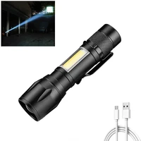 portable rechargeable zoom led flashlight cree q5 flash light torch lantern 3 lighting modes camping light mini led flashlight
