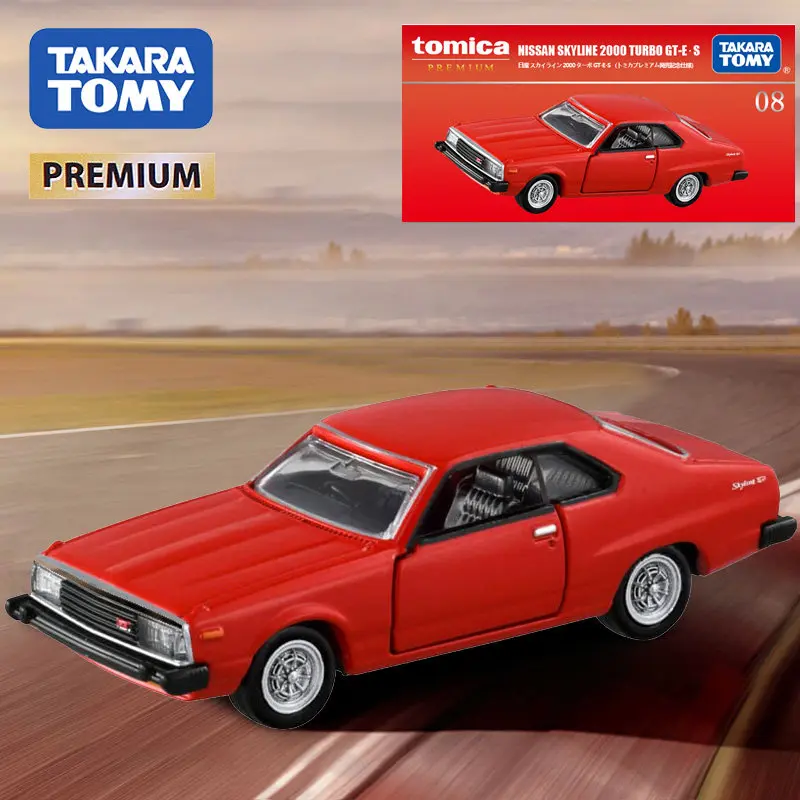 Takara Tomy Tomica Premium 08 NISSAN SKYLINE 2000 TURBO GT-E-S металлическая литая модель автомобиля новая