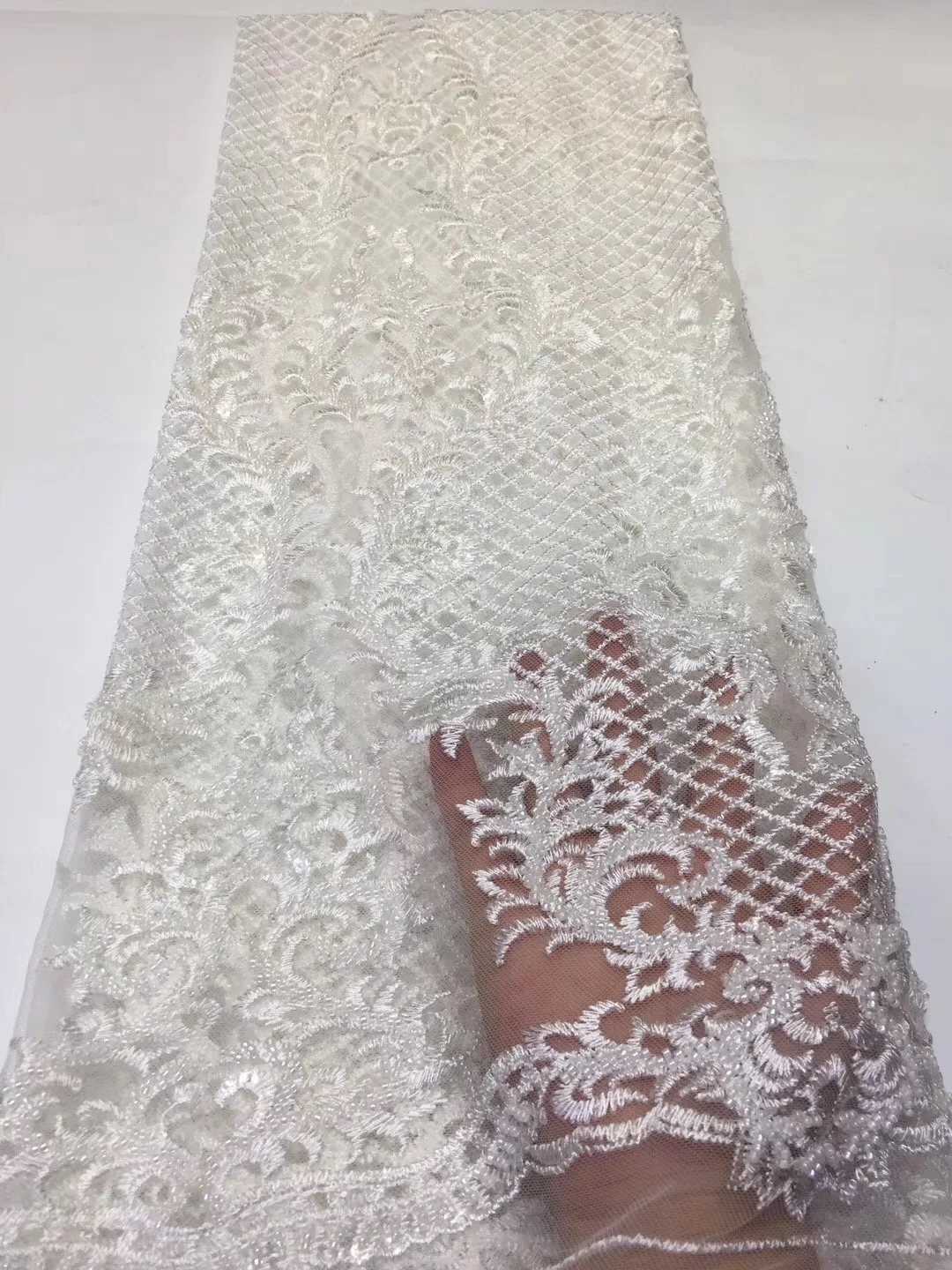 HFX мятно-зеленый 3D свадебный букет Тюль африканская кружевная ткань высокого качества красивый французский тюль для свадебного платья H2686