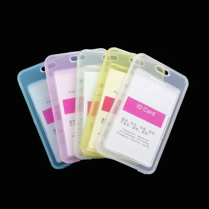 

Plastic Card Id Holders Case To Protect Credit Cards Women Men Waterproof Transparent Card Cover Case