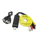 Переходник USB 2,0 для аудио-и видеокамер, ТВ, DVD, VHS