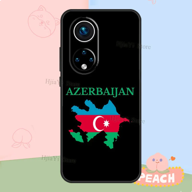 Флаг Азербайджана для Honor 50 Lite 10i 8X 9X чехол Huawei P20 P30 P40 P50 Pro P Smart Nova 5T 9 | Мобильные