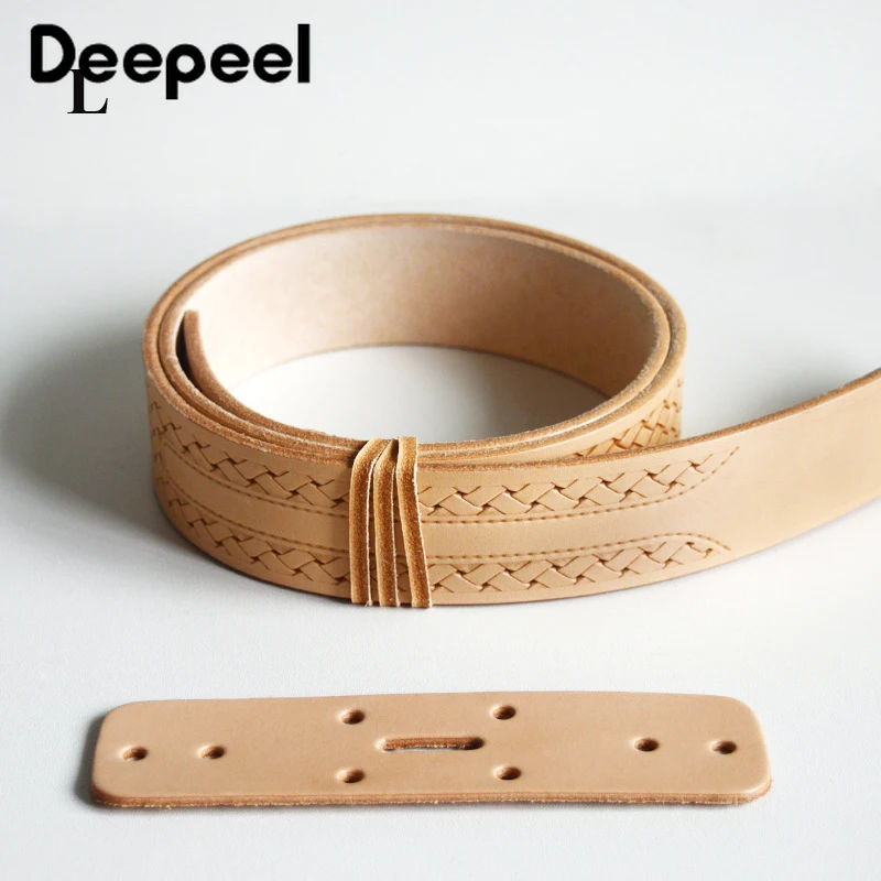 Deepeel 1 шт. 3 8 см * 110 120 мужской рельефный ремень из коровьей кожи с первым слоем