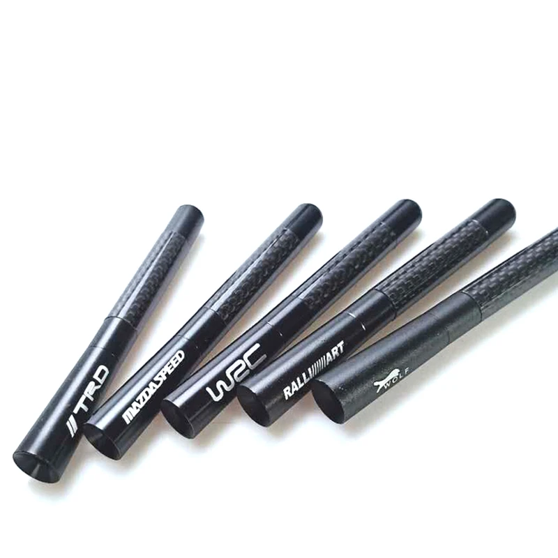 Car Antenna WRC style Carbon Fiber radio fm antena For Kia Rio K2 K3 K5 K4 Cerato Soul Forte Sportage Sorento Mohave | Автомобили и