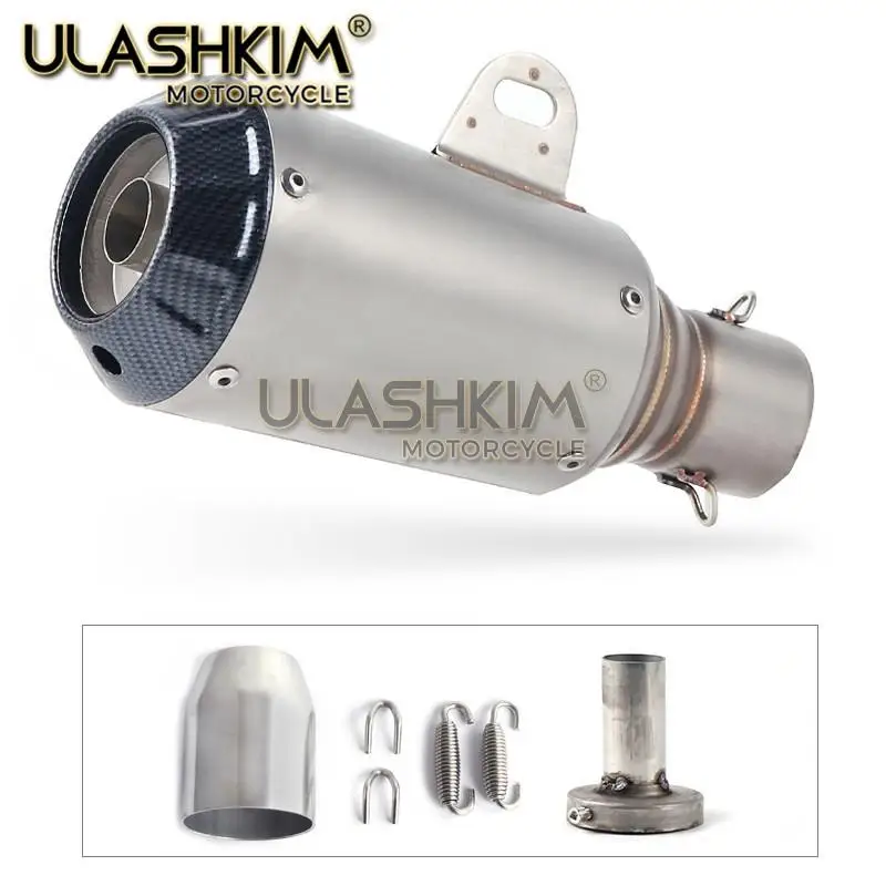 36 51 мм Универсальный мотоцикл модифицированная система без шнуровки глушитель