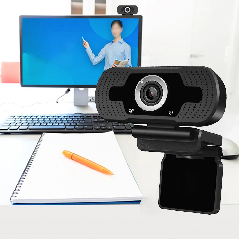 1080P HD Компьютерная камера USB веб-камера встроенный звукопоглощающий