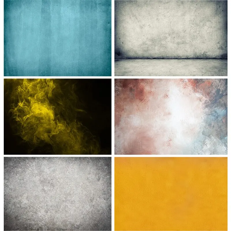 

Vintage Texture Portrait Photography Backdrops Studio Props Gradient Solid Color Photo Backgrounds 211010 EEL-03