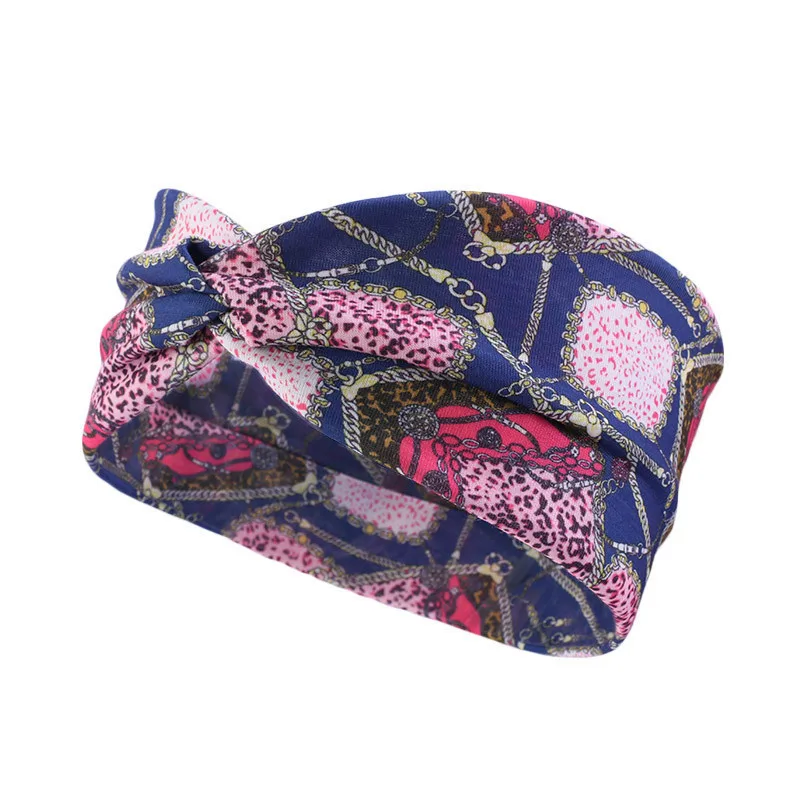 

Crossed hairband cotton elastic headband exercise Yoga wide Hairband hot sale and free shipping