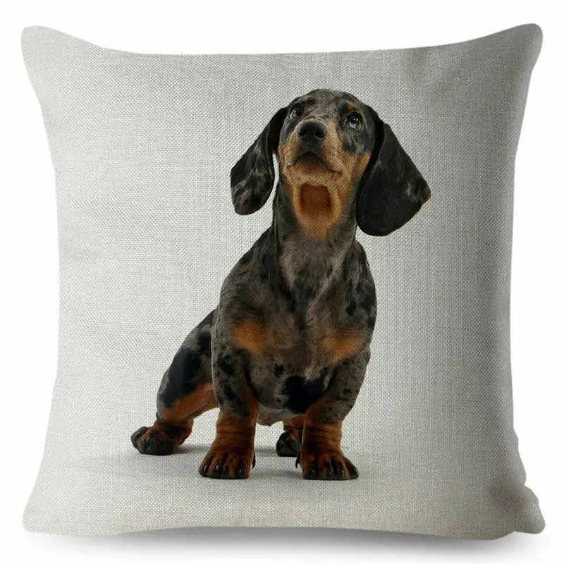 

Наволочки для подушек "Такса" из хлопка