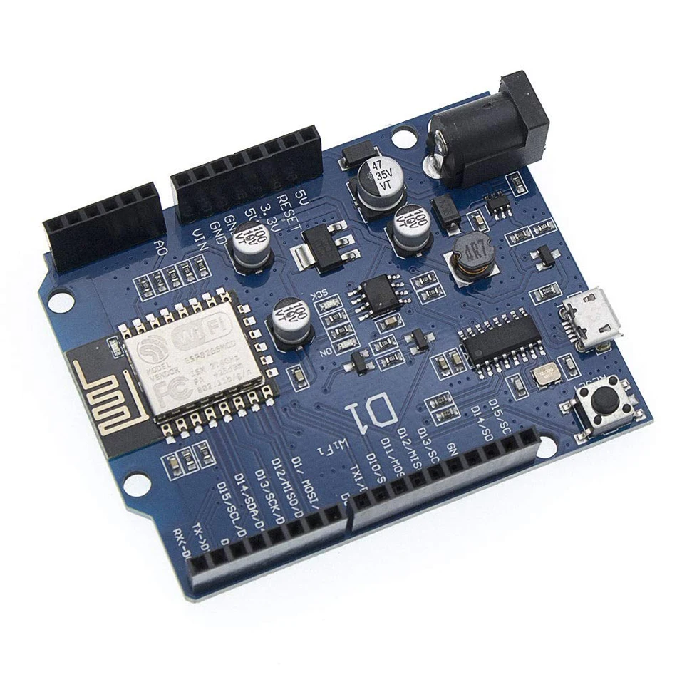 1 шт. ESP-12E ESP-12F WeMos D1 Wi-Fi uno основе ESP8266 щит для arduino совместимый с IDE | Электронные