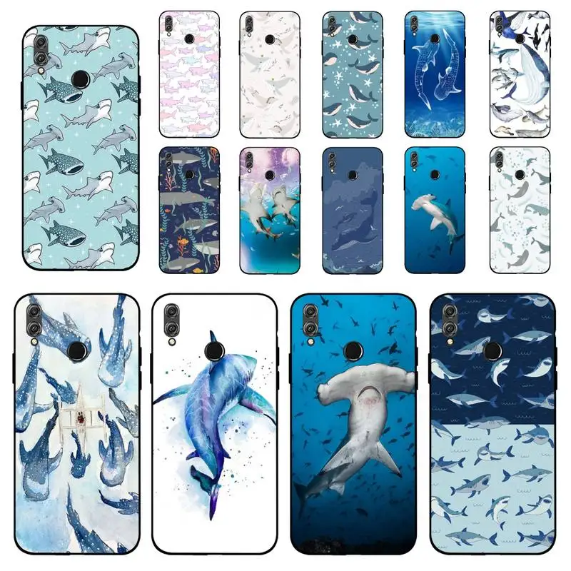 

Babaite Ocean Whale Shark Swimming Phone Case for Huawei Honor 10 i 8X C 5A 20 9 10 30 lite pro Voew 10 20 V30