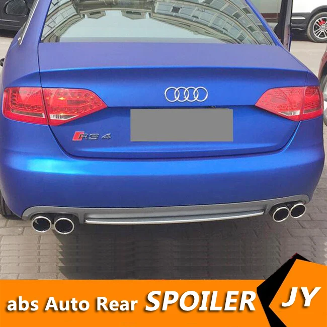 Задний спойлер для Audi A4 S4 2009 2014 задний RS4 ABS диффузор переднего бампера|Обвесы| |