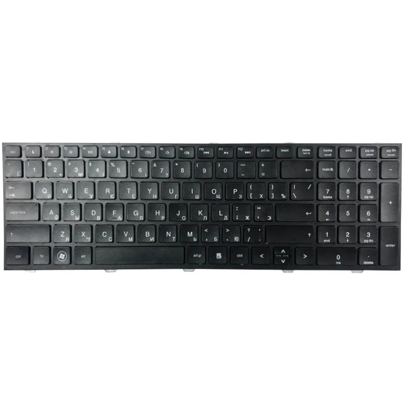 Новая русская/Русская клавиатура для ноутбука HP probook 4540s 4540 4545 4545S 4740 4740S с рамкой -