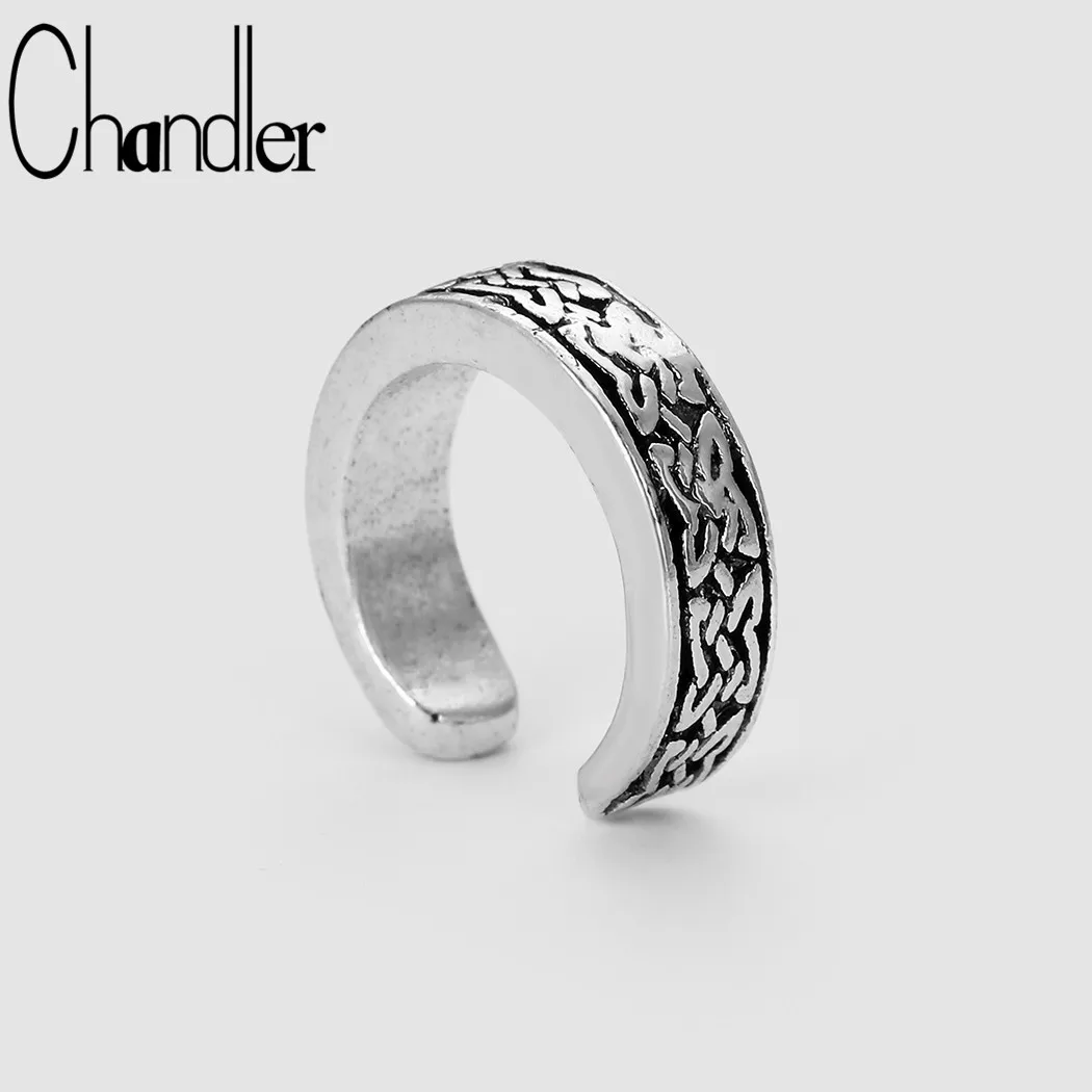 Чандлер 1 шт Новые Винтажные серьги в виде узла без пирсинга для мужчин женщин Viking