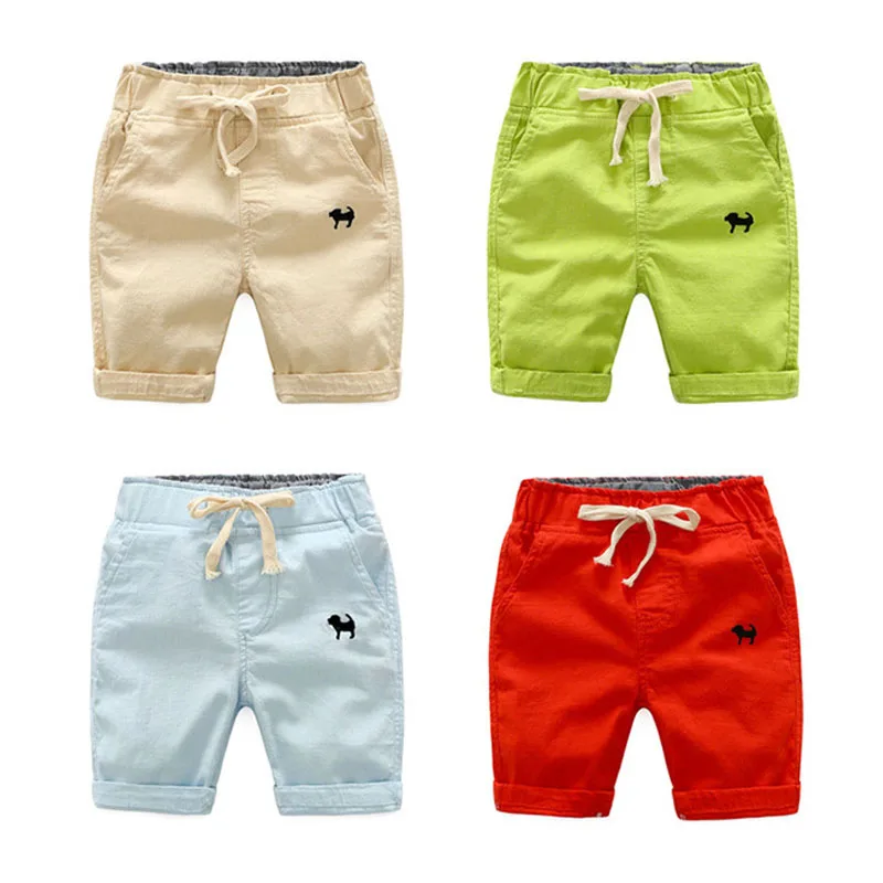 Factory sales 2022 boys girls casual shorts summer five points pants  toddler clothes children clothing wholesale Embroidery dog