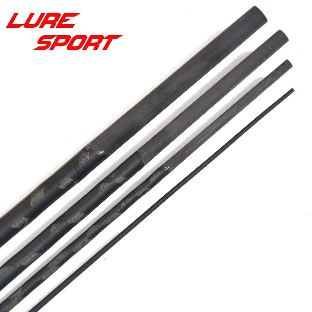 Дешево Удочка LureSport из карбона, 2,1 м, 4 секции, 2,4 м, 5 секций, для путешествий, X-Cross