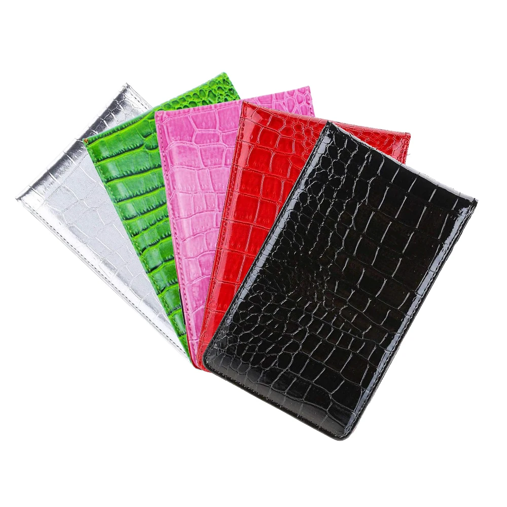 

KOFULL Stylish Multicolor Golf Scorecard Holder Leather Cover Score Book Supplies Accessories Gift
