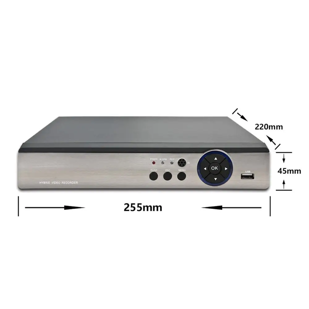 Видеорегистратор RUSFEIDA 8CH 5MP N 5 в 1 Гибридный AHD DVR система видеонаблюдения для