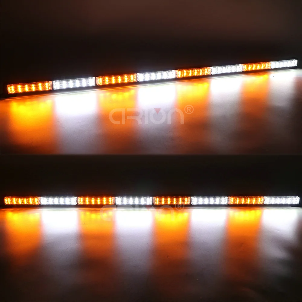 12 48LED односторонняя аварийного трафика советник Strobe Сканер светильник Бар