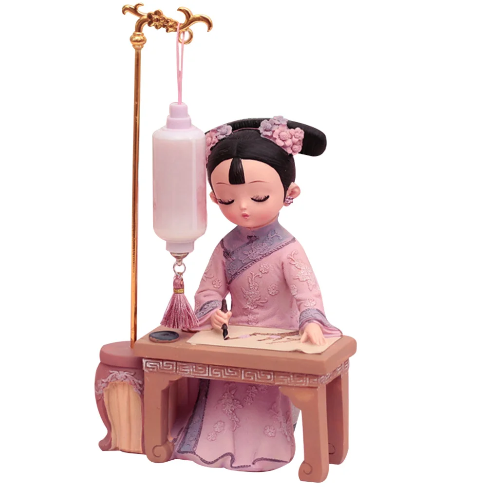 Китайский ночной Светильник принцессы орнамент художественная фигурка