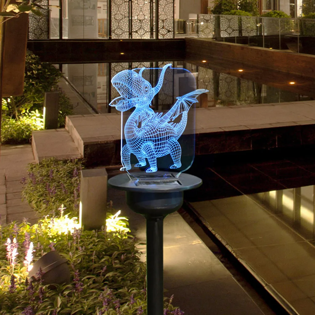 Светодиодный светильник светодиодный солнечный Мощность животных лужайки шланг