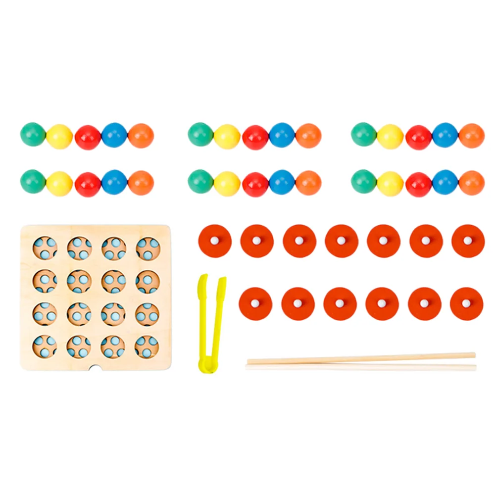 

1 Set of Preschool Educational Toys Thinking Game Bead Early Education Toys