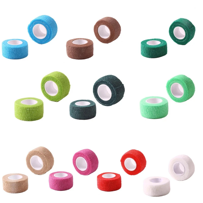 

1pc Sports Self Adhesive Bandage Vet Wraps Tape Finger Joints First Aid Kit Pet Elastic Bandage
