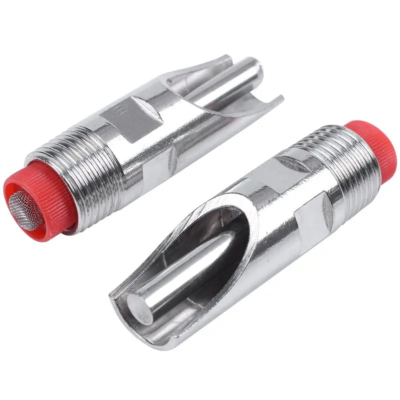 HOT-10 Pcs Pig Stainless Steel Automatic Waterers Nipple Animal Drinkers Livestock Equipment | Дом и сад