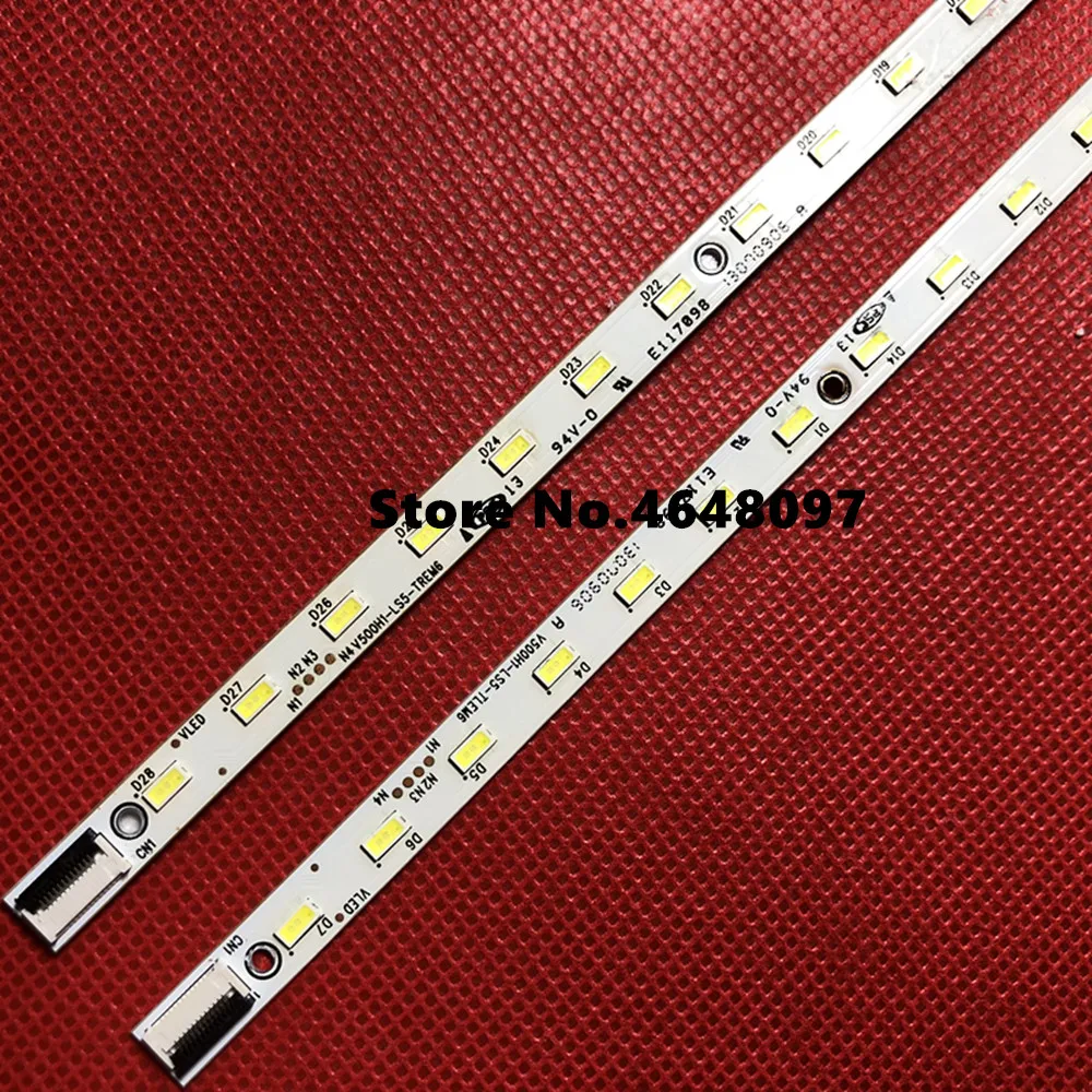 2 шт/комплект V500HK1-LS5 светодиодный полосы V500H1-LS5-TLEM4 V500H1-LS5-TREM4 28 светодиодный s 315 мм